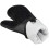 Heat Resistant Silicone Oven Gloves (black,1 Pair) 4