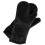Heat Resistant Silicone Oven Gloves (black,1 Pair) 2