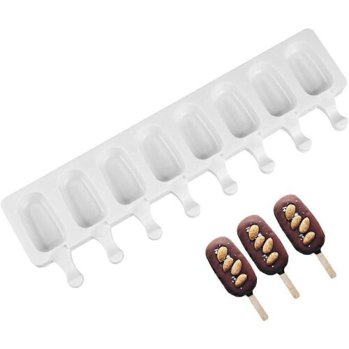 Ensemble de moules à glace en silicone pour mini-glaces, réutilisables