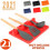 2-in-1 silicone spoon holder - red - color box 1