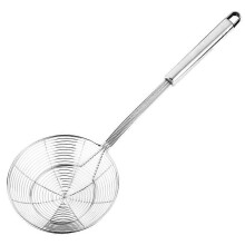 Colino a ragno in acciaio inossidabile massiccio, mestolo, utensili da cucina, colino a filo, cucchiaio