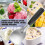 Cuillère à glace plate en acier inoxydable pour glace dure ou crémeuse 3