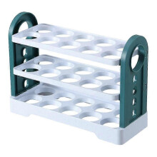 Nouvelle boîte de rangement d'œufs pour réfrigérateur, support d'œufs rotatif pour réfrigérateur, organisateur