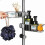Organisateur d'évier en acier inoxydable, support polyvalent avec installation réglable, conception 1