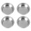 4Pack 54mm Filter Basket for Sage 870/875/878/880 54mm Semi-Automatic Coffee Machine Bottomless Handle 1