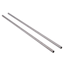 2 stuks capillaire buis van roestvrij staal 304, buitendiameter 10 mm x binnendiameter 8 mm, lengte
