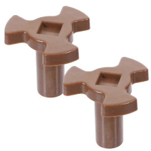 Lot de 2 coupleurs de plateau tournant pour four Ă micro-ondes, support d'arbre en forme de Y, support