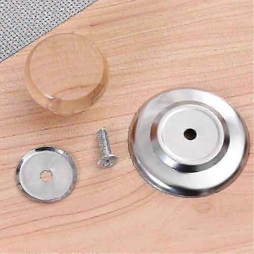 12pcs Pot Lid Knobs Holding Wooden Handle Universal Kitchen Cookware Pan Lid Knobs Replacement 2