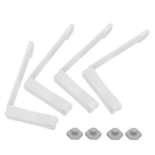 Lot de 8 supports de draps multifonctions pour la maison, fixations de couvertures de lit, gris 1