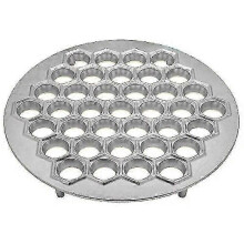 Moule Ă pelmeni en aluminium Ă 37 trous, forme de boulette