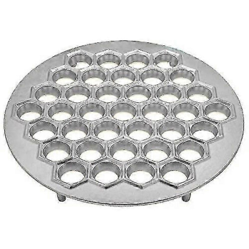 Moule à pelmeni en aluminium à 37 trous, forme de boulette