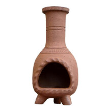 Brûleur d'encens en terre cuite fait main pour la purification et la méditation - Style mexicain