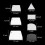 Cake Scraper Cake Smoother, 7Pcs Dough Scraper Bowl Scraper Cutters Cake Icing Scraper Smoother Tool 2