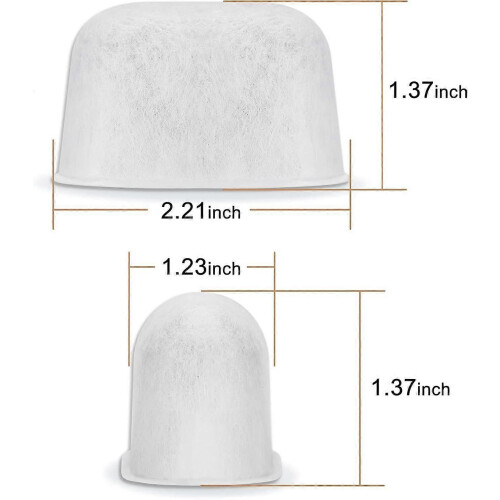 Premium 12-Pack Replacement Charcoal Water Filters for Keurig Coffee Machine 2