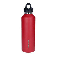 Bouteille isotherme en acier inoxydable pour voiture, capacité : 950 ml (rouge cerise)