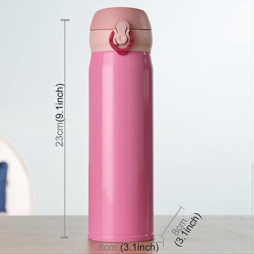 Bouteille isotherme portable créative en acier inoxydable de 450 ml 1