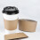 300 pack coffee cup sleeve, disposable corrugated cardboard paper jackets 3