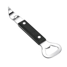 Ouvre-bouteille manuel en acier inoxydable, 1 paquet