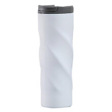 Tasse isolante en acier inoxydable avec filetage, tasse rotative créative extraterrestre
