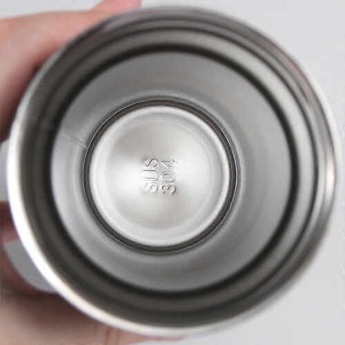 Stainless Steel Thread Insulation Cup Creative Alien Rotation Cup 2