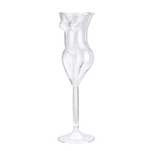 Verres à cocktail personnalisés et artistiques avec de hauts pieds pour des améliorations de beauté