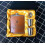 Ensemble de flasques à alcool en acier inoxydable Golden Wine Red1 1