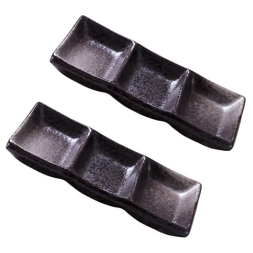 2 assiettes à collation pour restaurant 1
