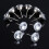 22Mm Crystal Glass Upholstery Nails 4