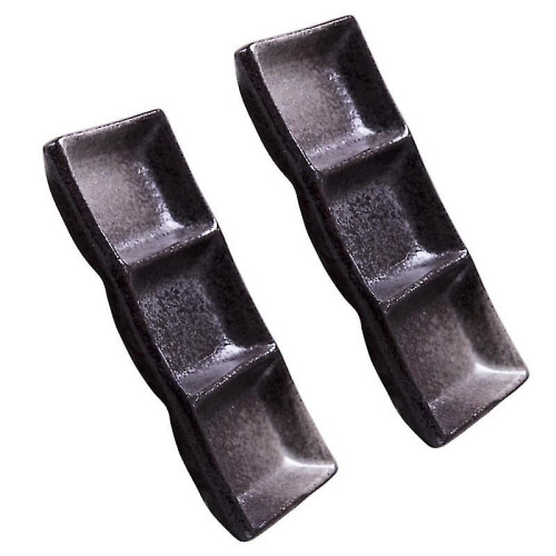 2 assiettes à collation pour restaurant 2