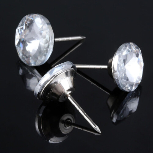 22Mm Crystal Glass Upholstery Nails 2