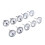 22Mm Crystal Glass Upholstery Nails 1