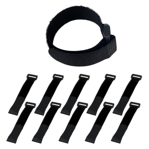 Black Multifunction Self Adhesive nylon Cable Tie Wire Organizer Reusable Hook