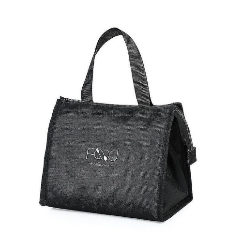 Marineblauwe lunchtaskoeler met H-ritssluiting 2