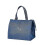 Marineblauwe lunchtaskoeler met H-ritssluiting 1