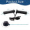 Autumn and winter motorcycle modified electric heating handle adjustable temperature handle silicone 4