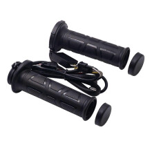 Autumn and winter motorcycle modified electric heating handle adjustable temperature handle silicone