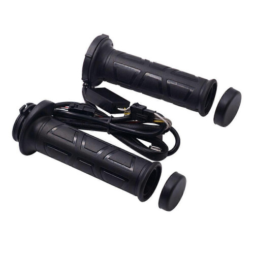 Autumn and winter motorcycle modified electric heating handle adjustable temperature handle silicone
