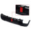 For BMW 3 Series E90 E91 M Sport Rear Valance Diffuser Splitter W/ LED 6