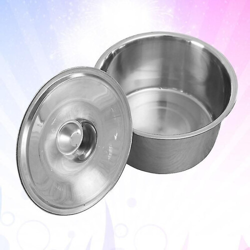 1 lavabo de acero inoxidable con tapa 1