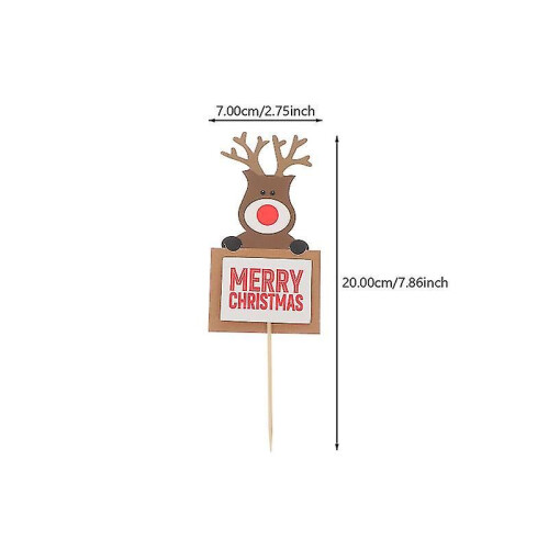 20 décorations de gâteau de Noël 1