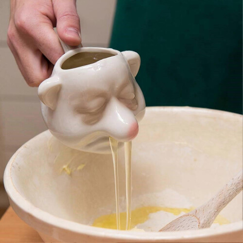 Runny Nose Style Egg Separator Practical Ceramic Yolk Separating Egg Divider Baking Assistant KAESI 2