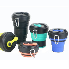 WhiteTeal Silikoni taittuva kansi vuotamaton kahvikuppipilli 550ml