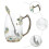 1pcs Enamel Glass Cup 3
