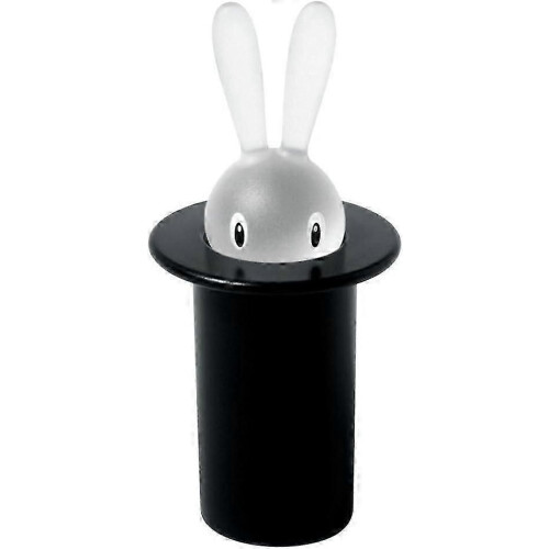 Porte-cure-dents Magic Bunny, noir