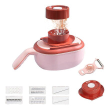 1 ensemble de coupe-légumes multifonctionnel, fournitures de cuisine, broyeur multifonctionnel pour