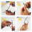 100pcs Adjustable Plastic Plant Cable Ties Reusable Cable Ties For Garden Tree Climbing Support Plant 4