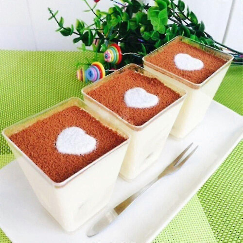 50 verres transparents à dessert #CaLu 2