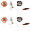 1 insert à cupcakes à thème 2