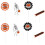 1 insert à cupcakes à thème 1