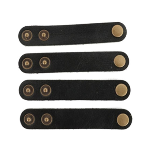 Cable Organizer Leather Wire Binding Data Cable Tie Management Bobbin Winder